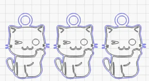LONGER How to： Quickly Create Multiple Repeating Patterns Using “Create an Array of the Selected Objects” in LightBurn