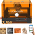 LONGER Ray5 miniS Laser Engraver,0.01mm Ultra-Precision Laser Cutter and Engraver Machine for Wood, Metal, Glass & Leather, Class 1 Safety, WiFi & APP Control for DIY Crafts & Small Business（3.5W）