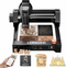 LONGER Ray5 Mini Laser Engraver, 5.5W High-Power Laser Engraver & Cutter, 0.04mm Ultra-Precision, 12000mm/min Speed, for Wood Acrylic Glass Leather, 130×130mm, Small Business & DIY, WiFi Compatible