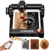 LONGER Ray5 Mini Laser Engraver, 2.5W Portable Laser Engraving & Cutter, 0.04mm Ultra-Precision, 12000mm/min Speed, for Wood Acrylic Leather, Beginner Friendly, 140×130mm, WiFi Compatible