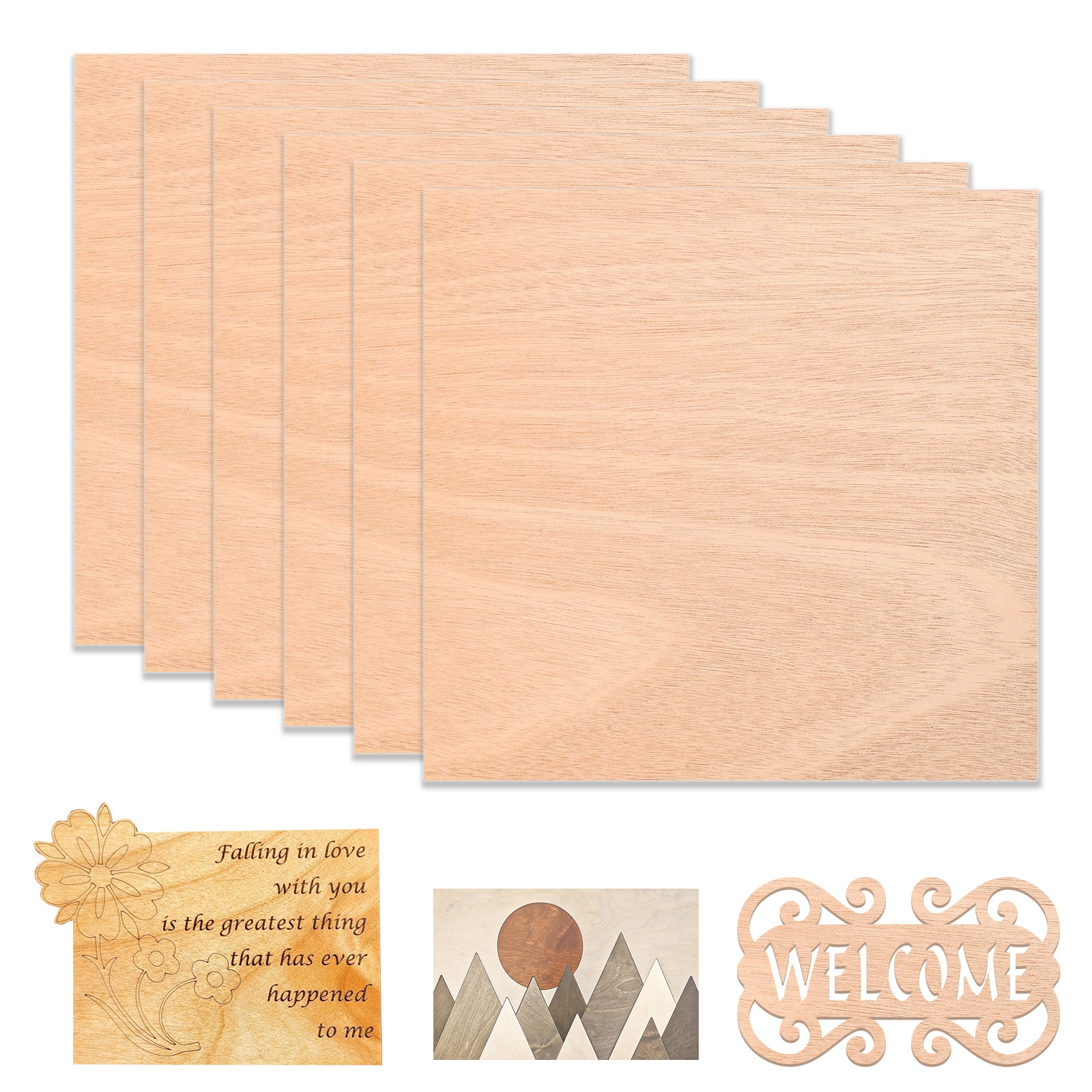 3mm Mahogany Plywood (4pcs)