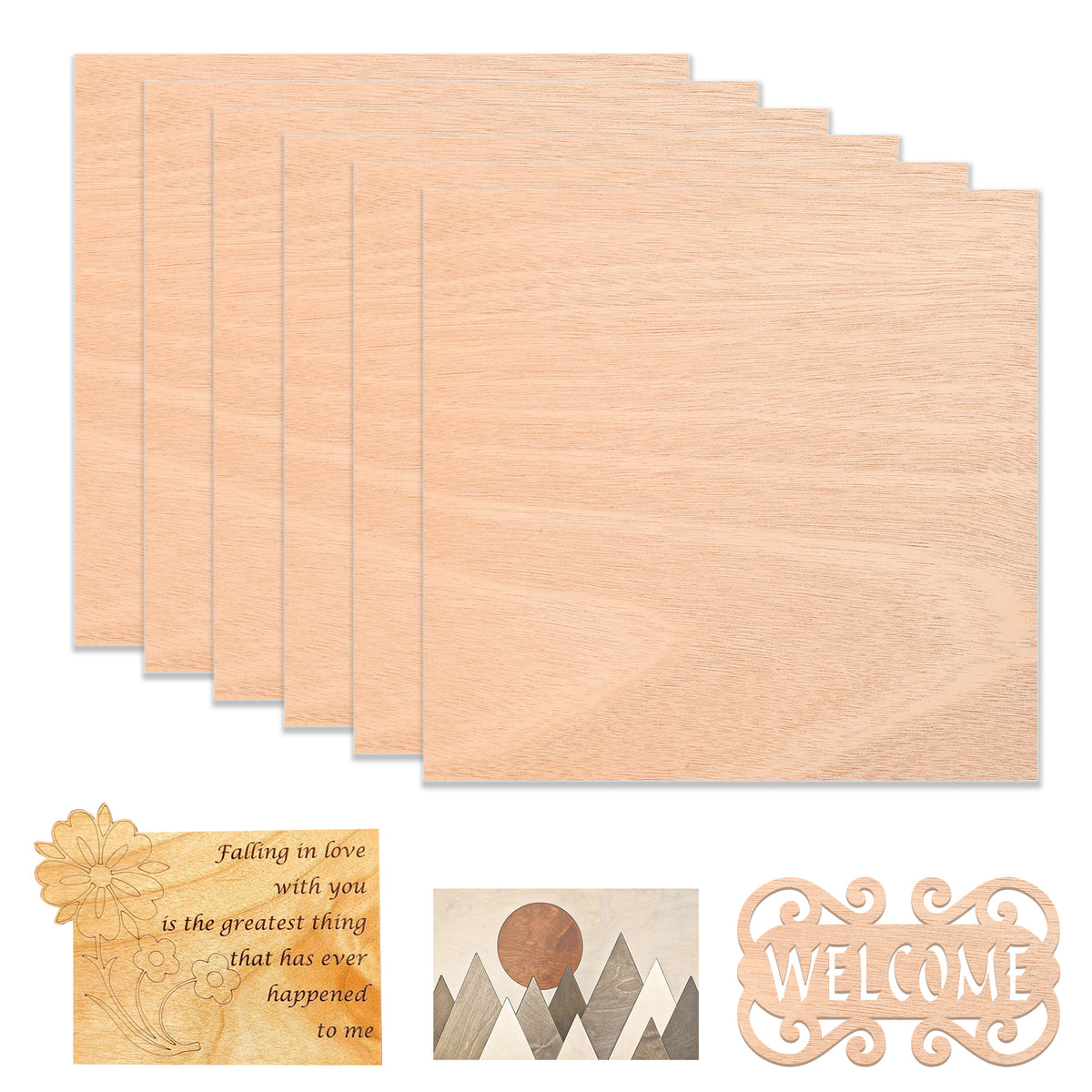 3mm Mahogany Plywood (4pcs)
