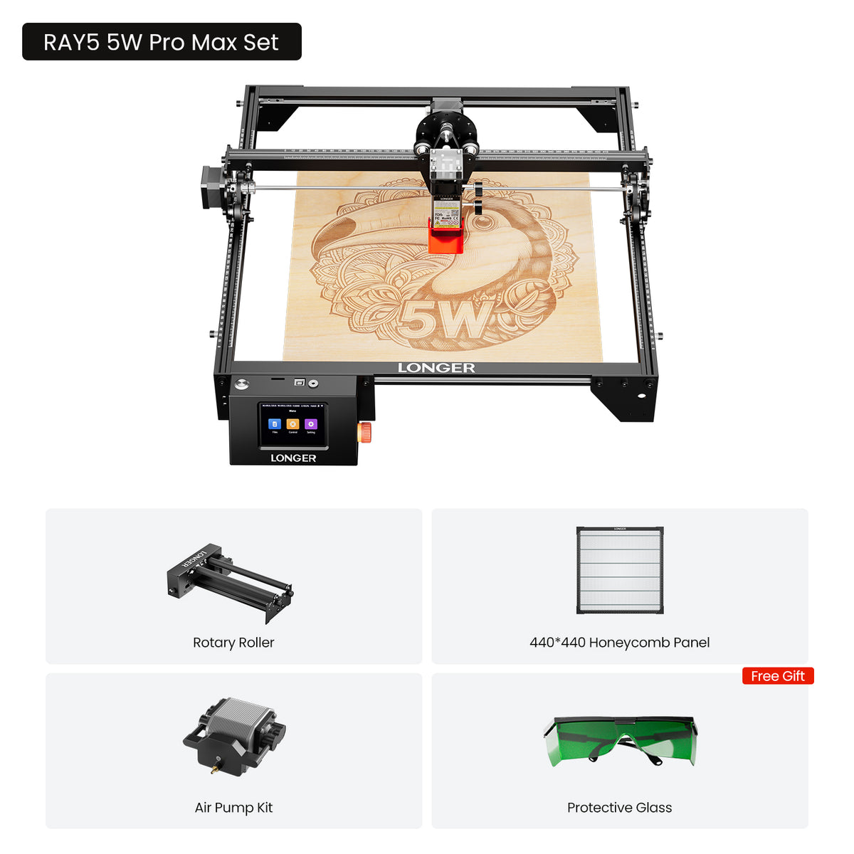 Longer Ray5 Laser Engraver 5W/10W/20W