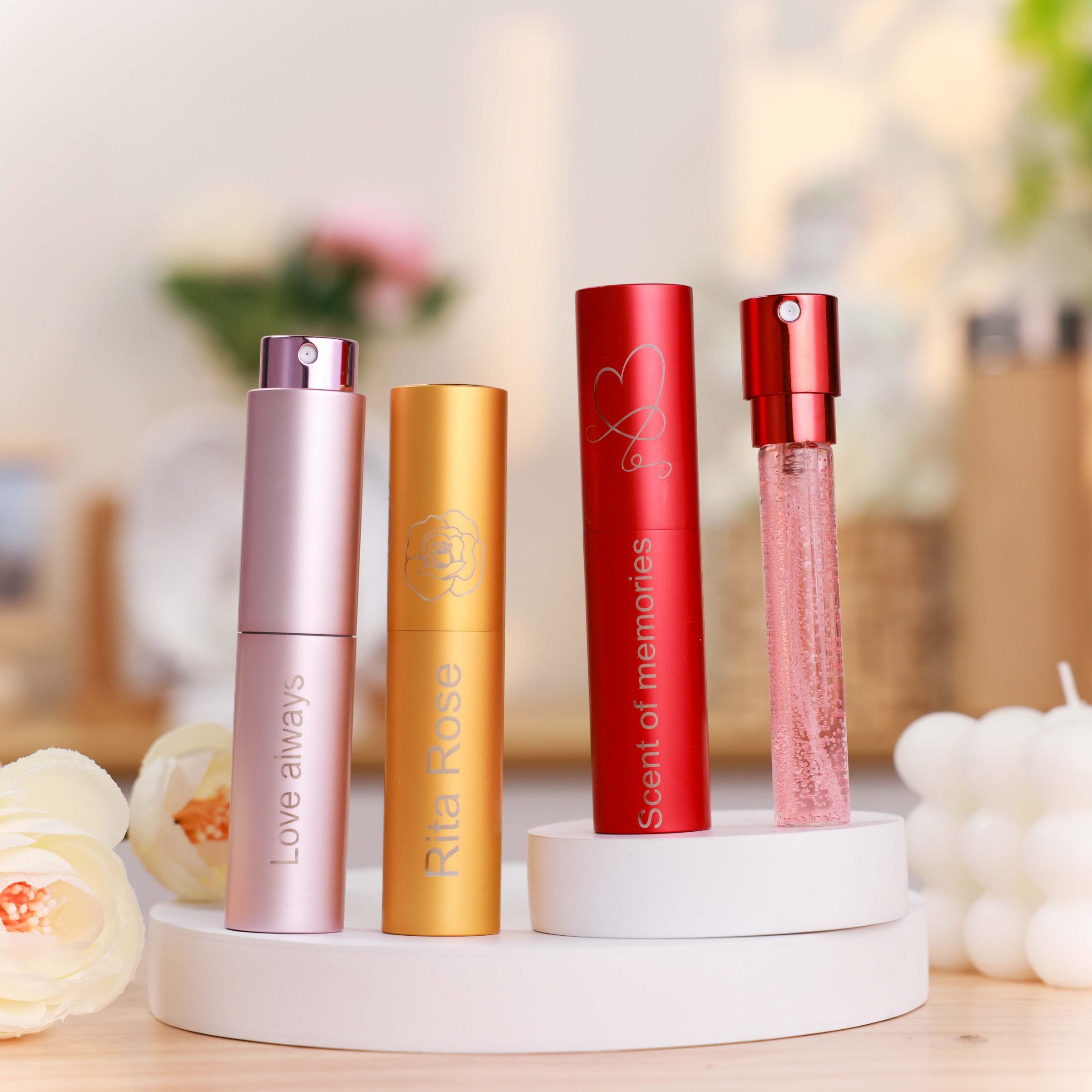 10 Pcs 8ml Portable Mini Perfume Bottle Girls Set