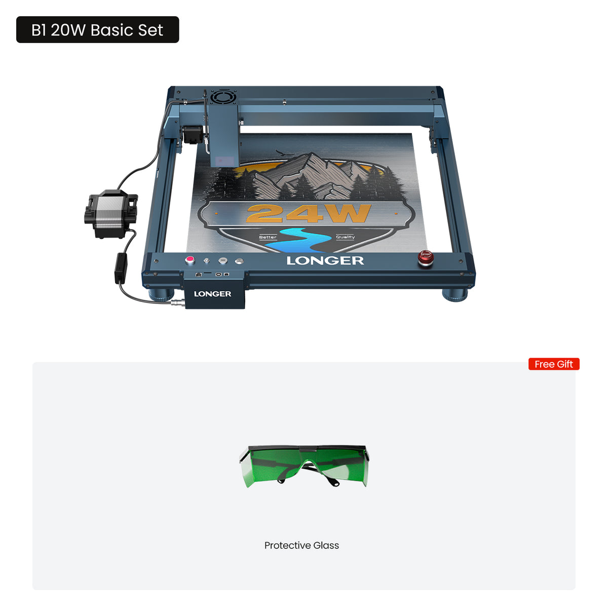 Longer B1 Laser Engraving Machine 20W/30W/40W