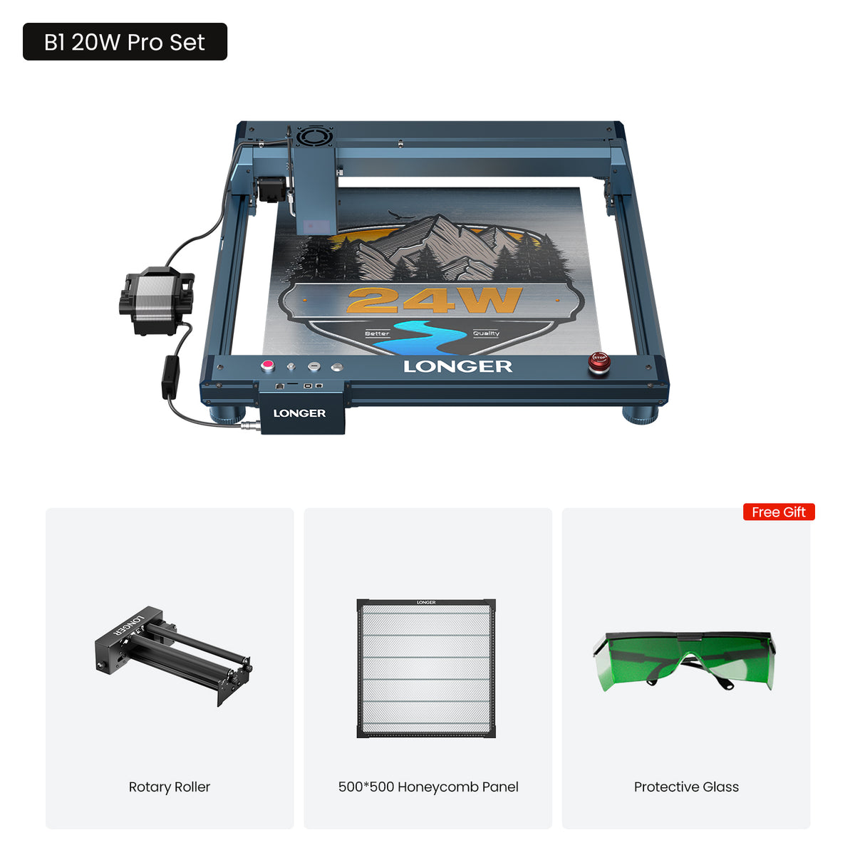 Longer B1 Laser Engraving Machine 20W/30W/40W