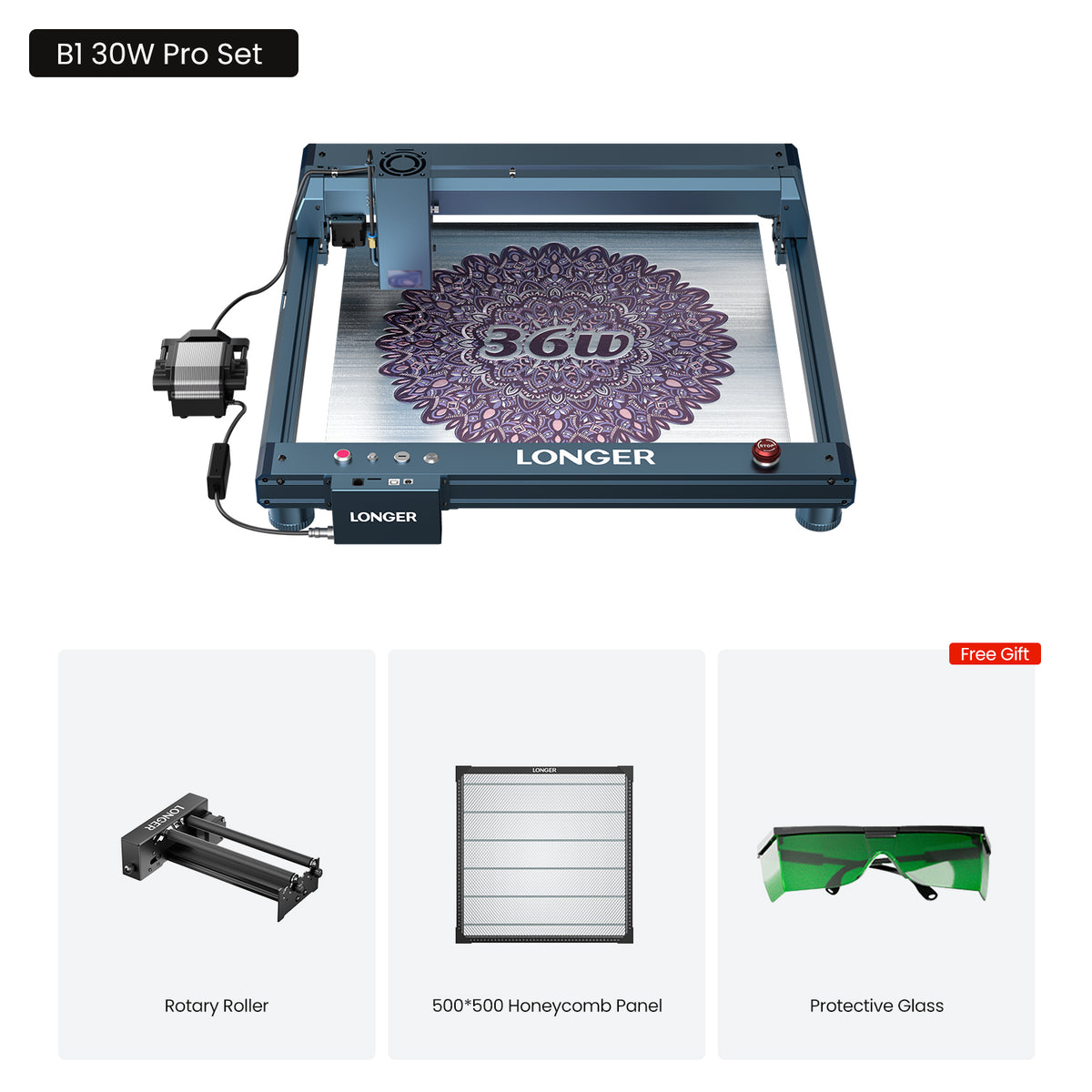 Longer B1 Laser Engraving Machine 20W/30W/40W