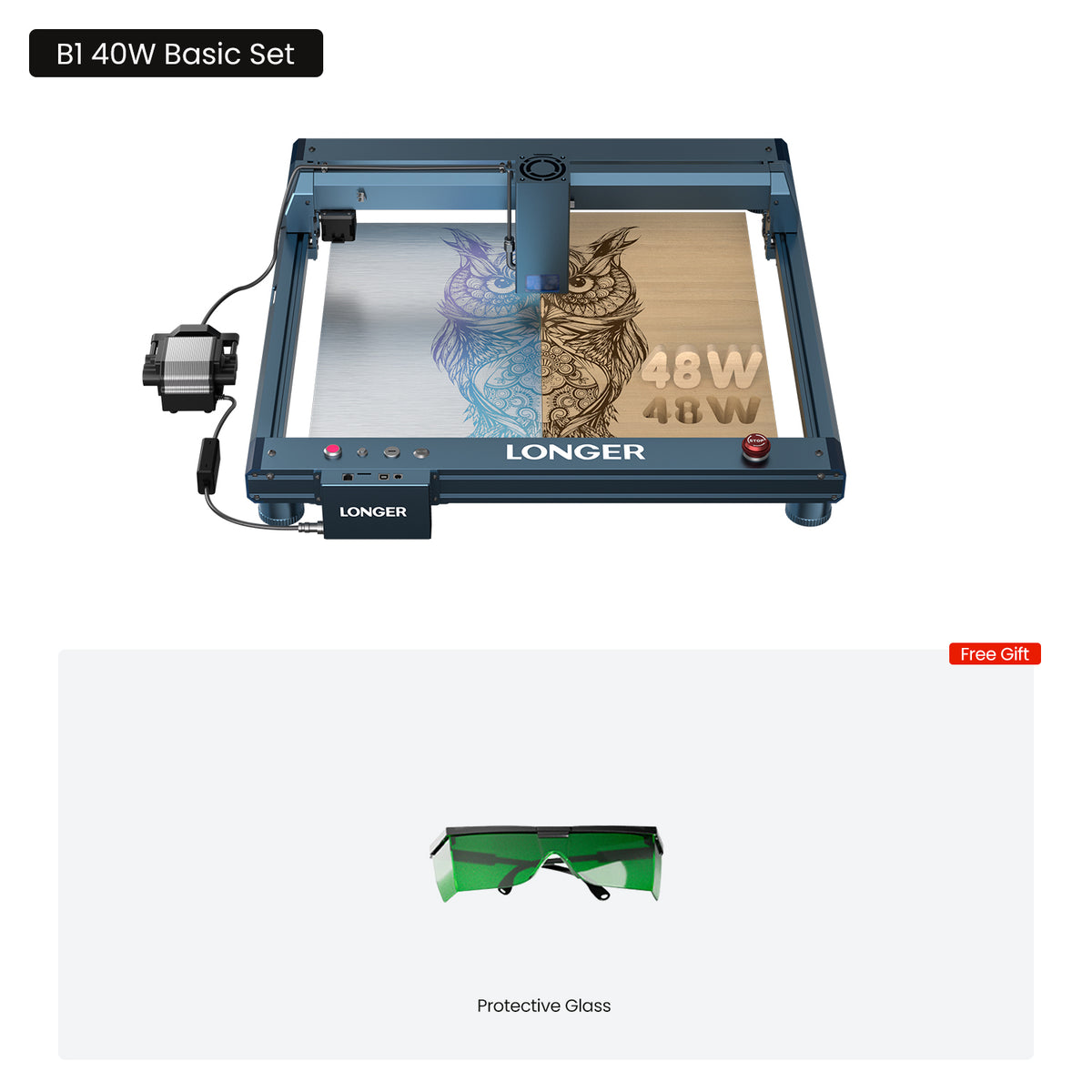 Longer B1 Laser Engraving Machine 20W/30W/40W