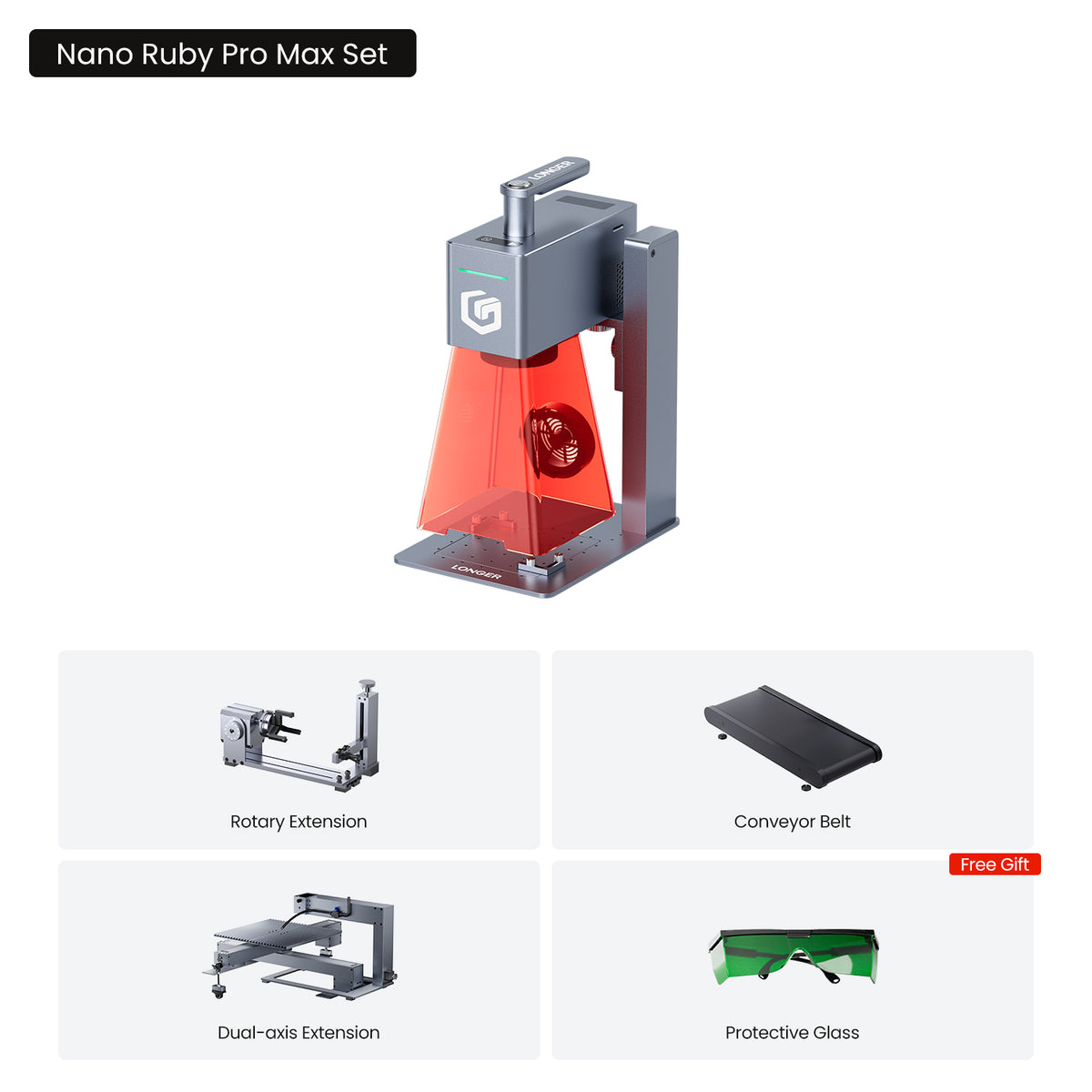 Longer Nano Duo AI Laser Engraver