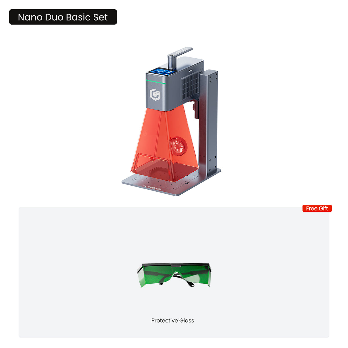 Longer Nano Duo AI Laser Engraver