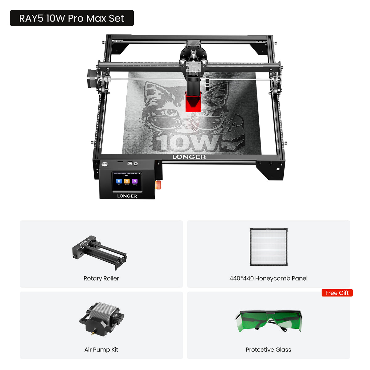 Longer Ray5 Laser Engraver 5W/10W/20W