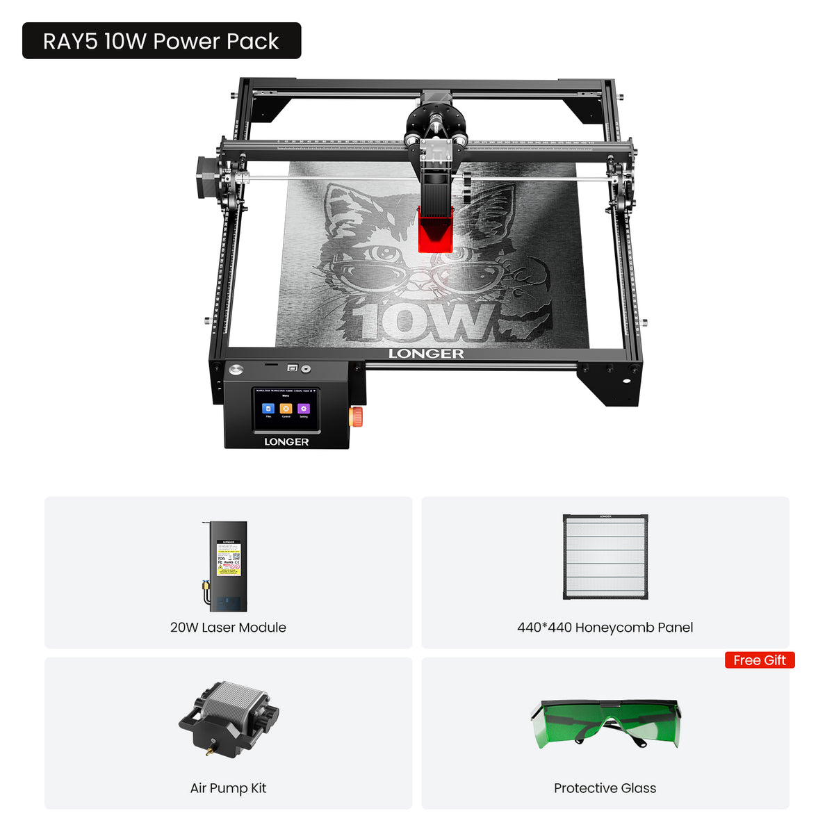 Longer Ray5 Laser Engraver 5W/10W/20W