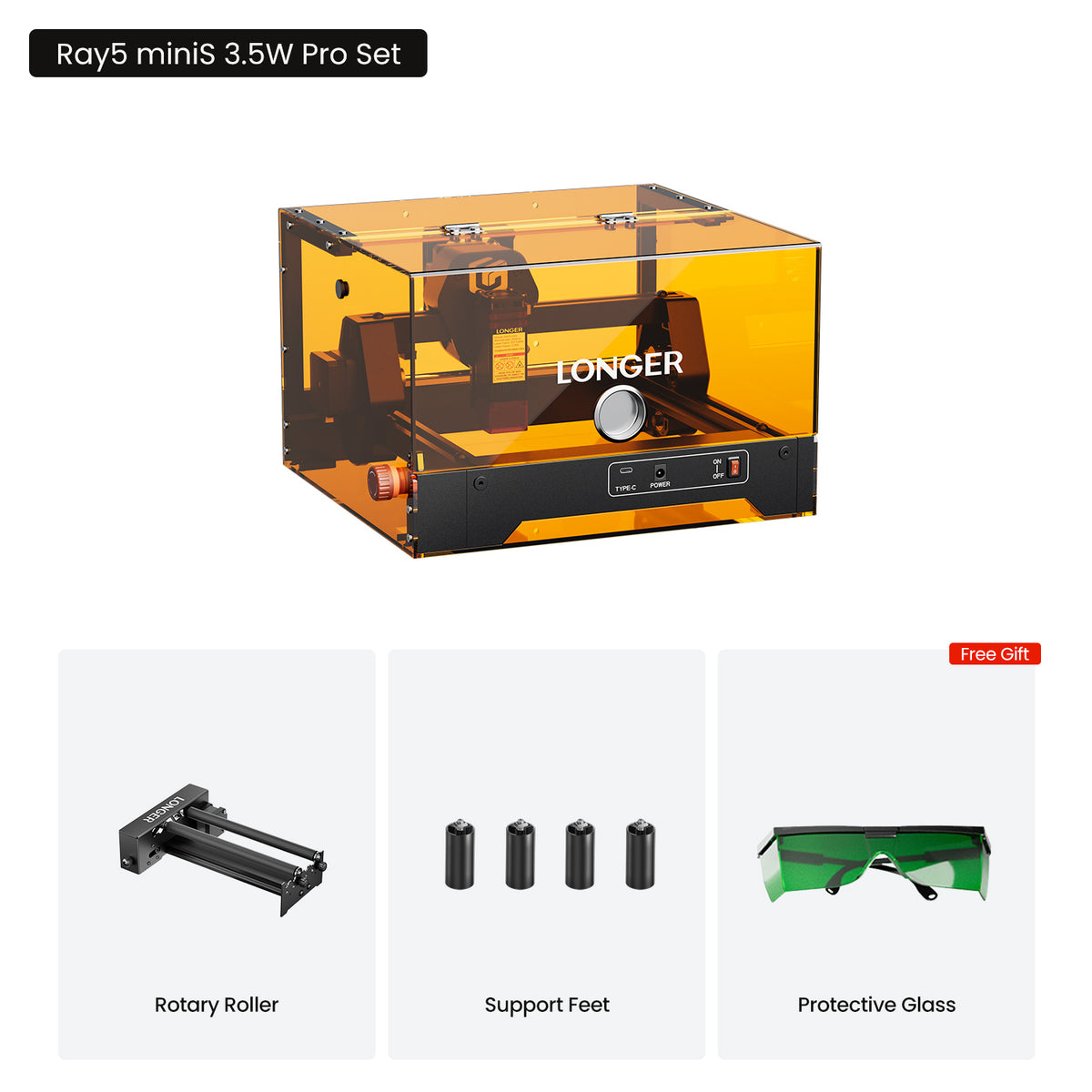 Longer Ray5 miniS Laser Engraver