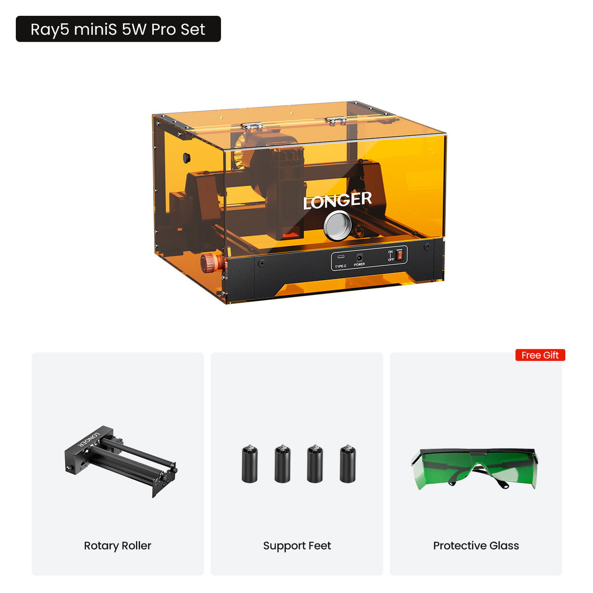 Longer Ray5 miniS Laser Engraver