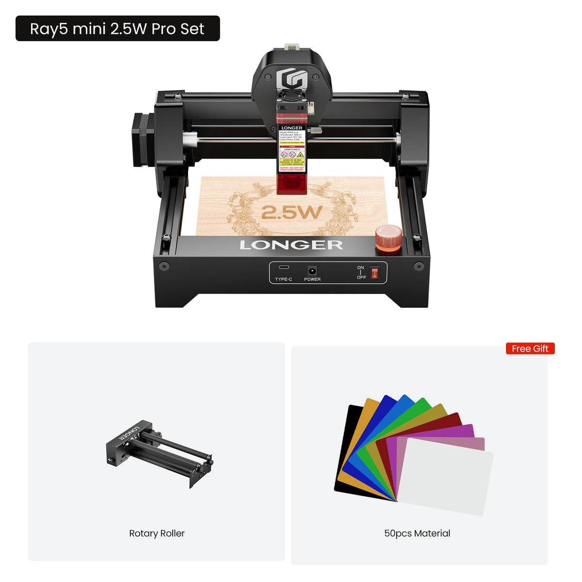 Longer Ray5 mini Laser Engraver
