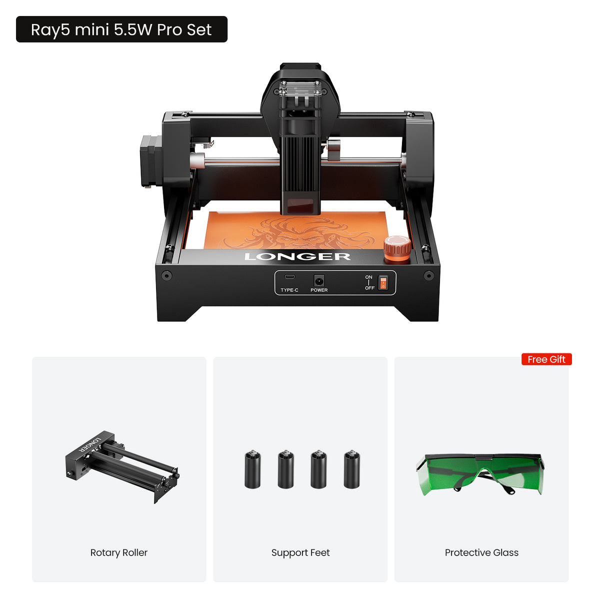 Longer Ray5 mini Laser Engraver
